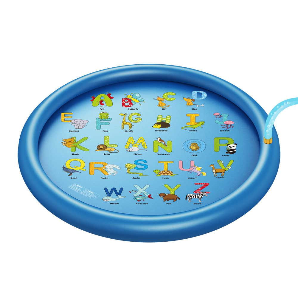 Kids Splash Zone Sprinkler Pad – Inflatable Summer Water Play Mat for Toddlers