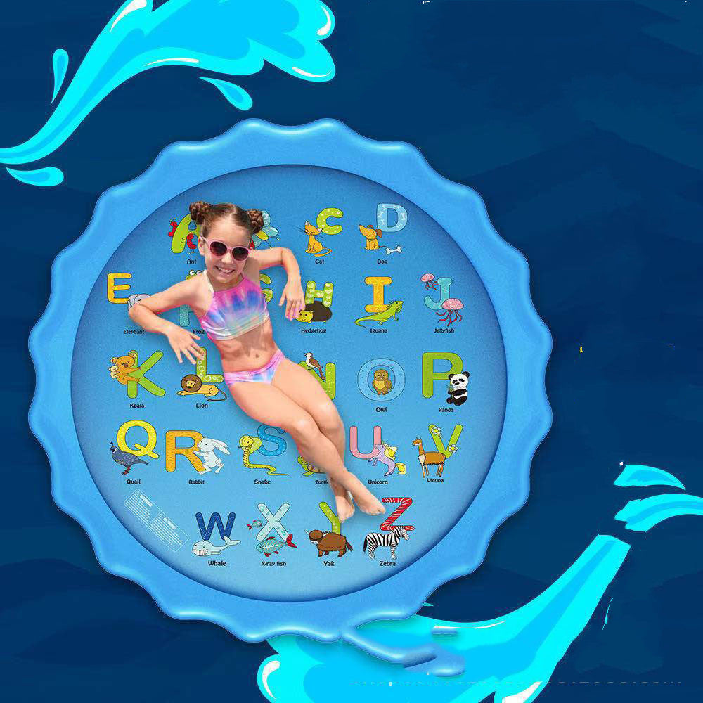 Kids Splash Zone Sprinkler Pad – Inflatable Summer Water Play Mat for Toddlers
