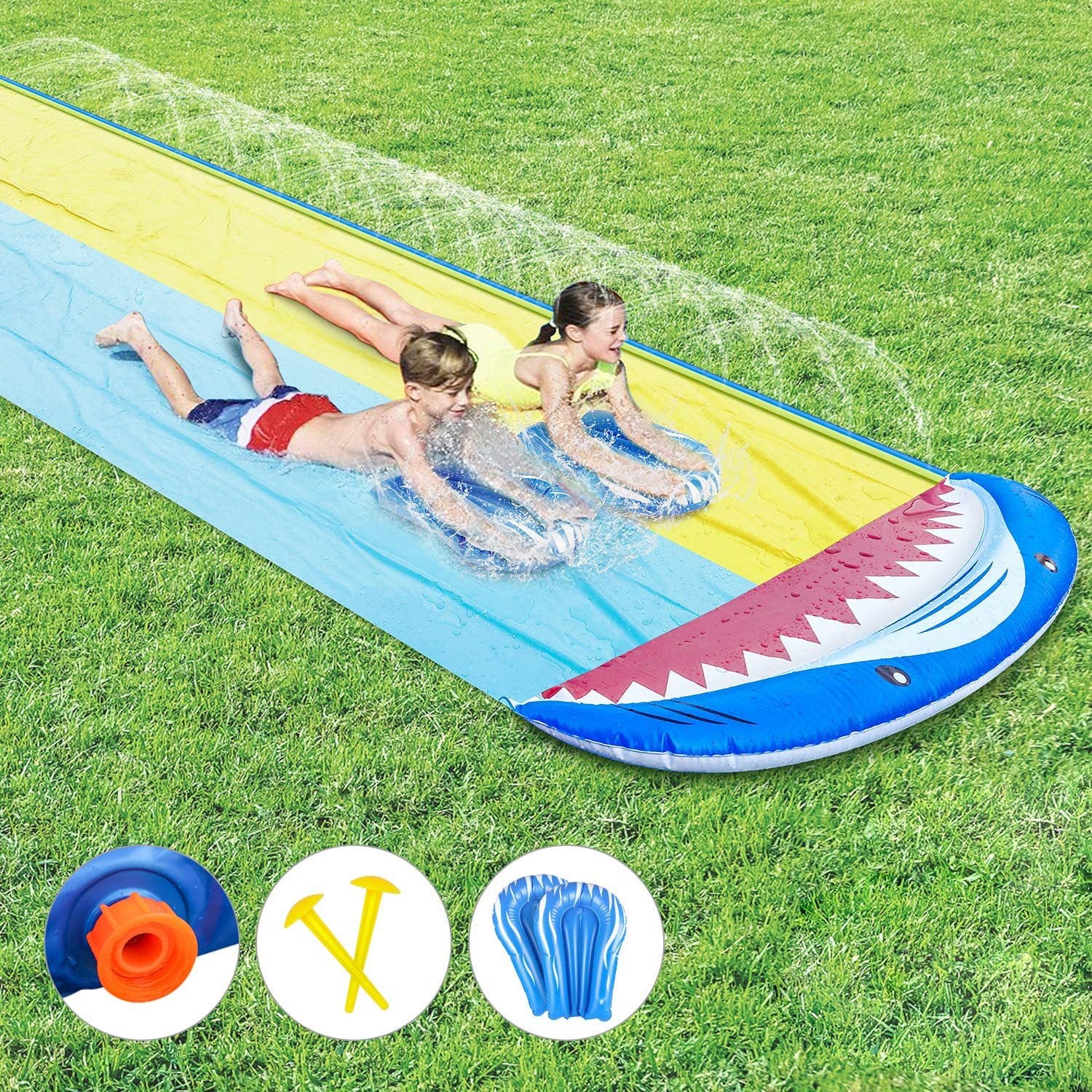 Shark Slip & Slide – The Ultimate Splash Mat